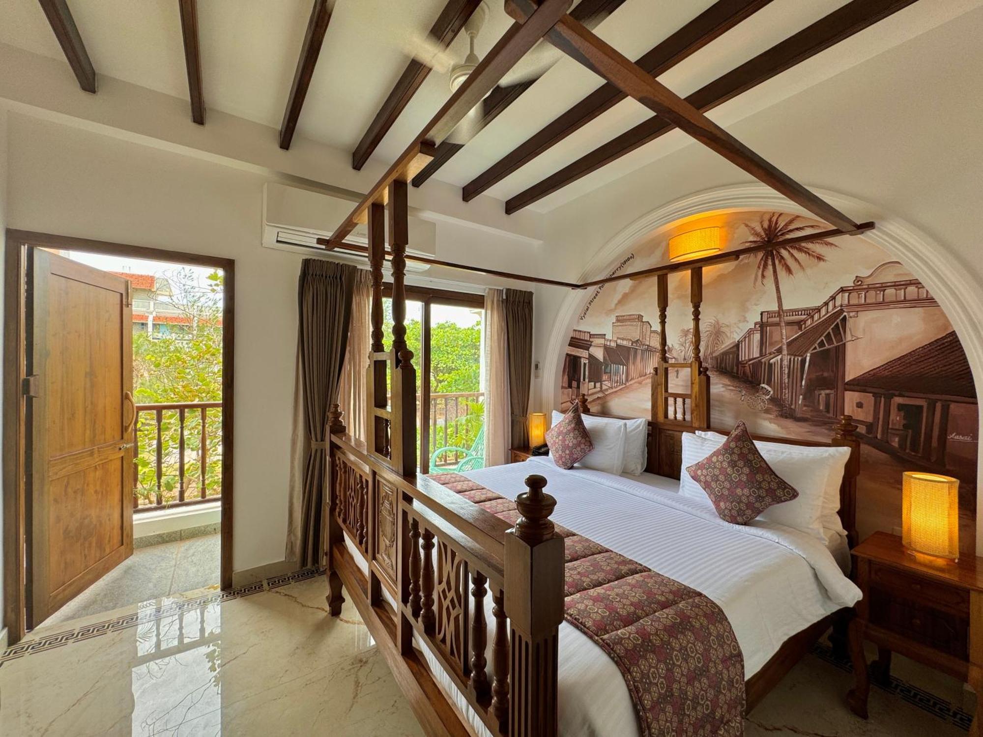 La Plage Seaview Suites Puduččéri Exteriér fotografie
